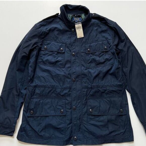 Polo Ralph Lauren Multi Pocket Aviatr Navy Jacket Men's Size L $398 NWT🛒 - Picture 1 of 12